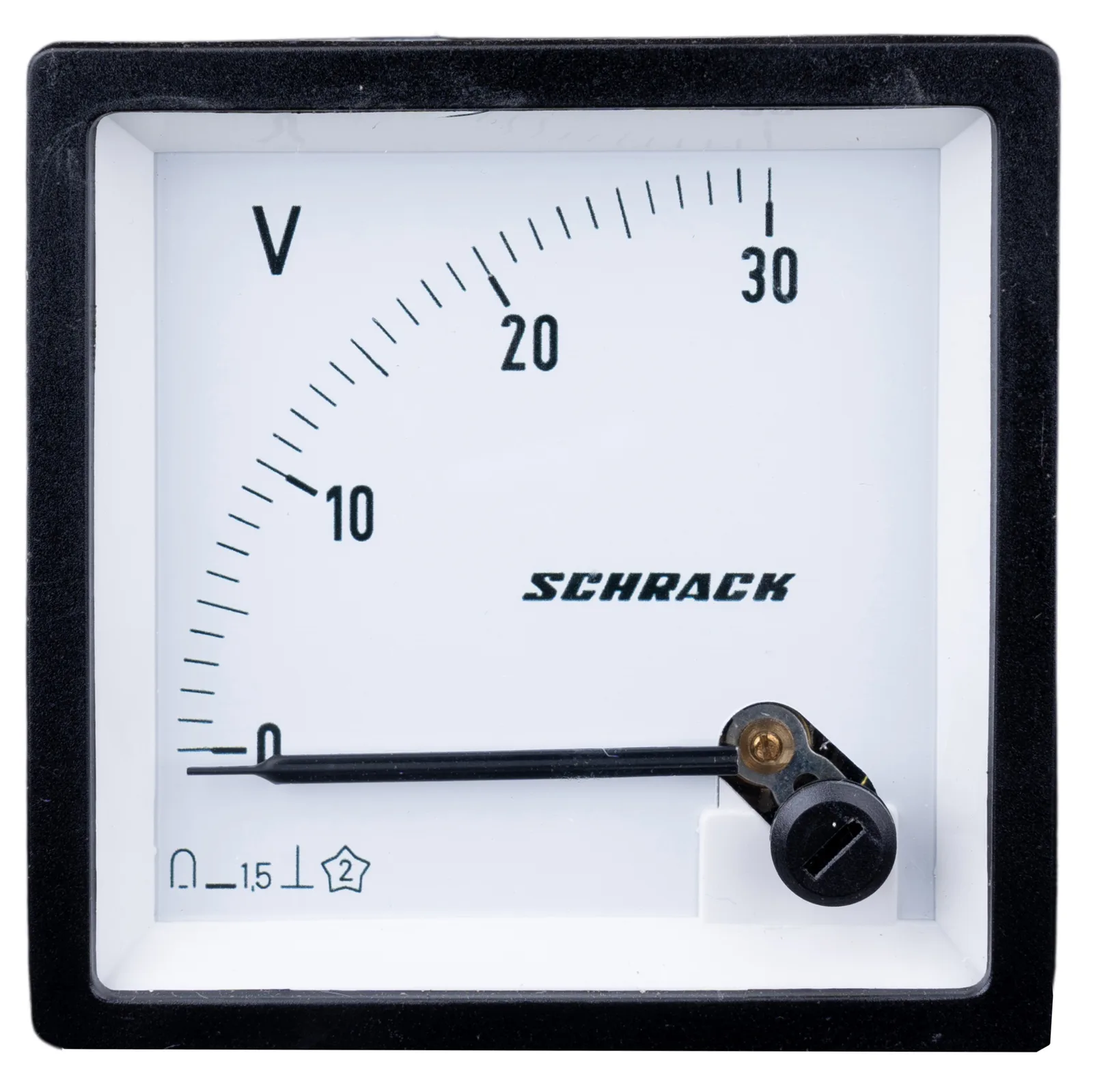 Voltmetar, 72x72mm, 30V DC