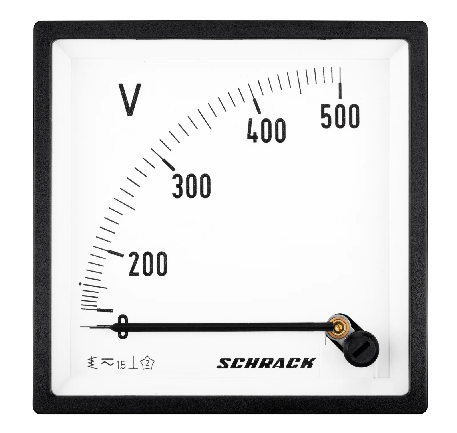 Voltmetar, 96x96mm, 500V AC