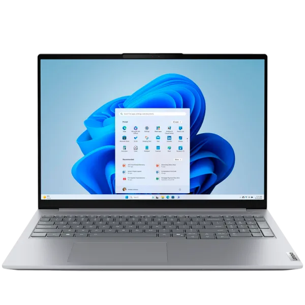 ThinkBook 16 G8 IAL, 16'' WUXGA (1920x1200) IPS 300 nits AG, Ultra 7 255H, 16C, 2x16GB DDR5, 1TB SSD M.2,Intel Intg,1080p IR Cam+Mic,WLAN + BT,2x USB 3.2,1x USB 3.2 Type C,1x USB THB 4, HDMI,SD reader,RJ-45, FPR,Backlit Kb, 45WH, No OS, 2Yr